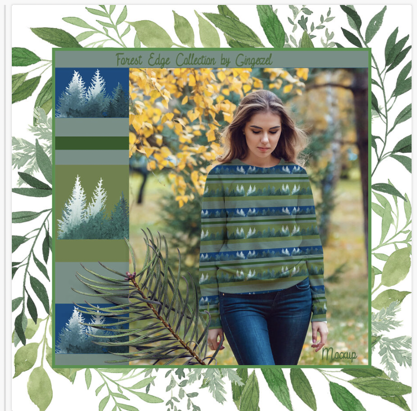 Forest Edge Lookbook Gingezel at Mixbook