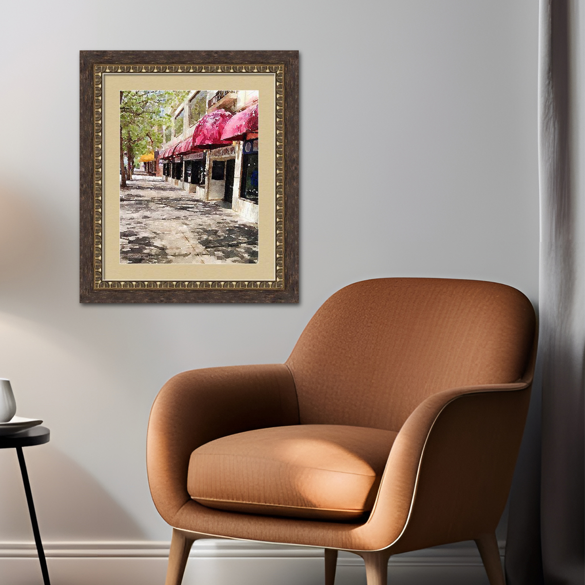 cityscape art Don Hall at Gingezel